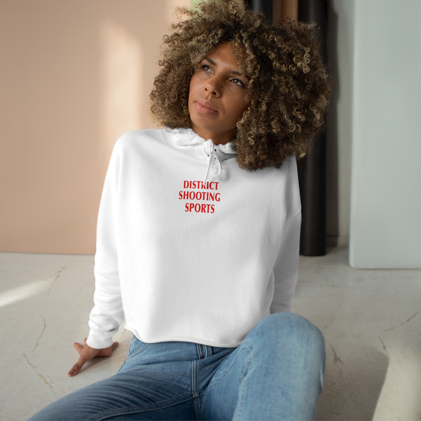 DISTRICT "Shooting Sports" crop pullover