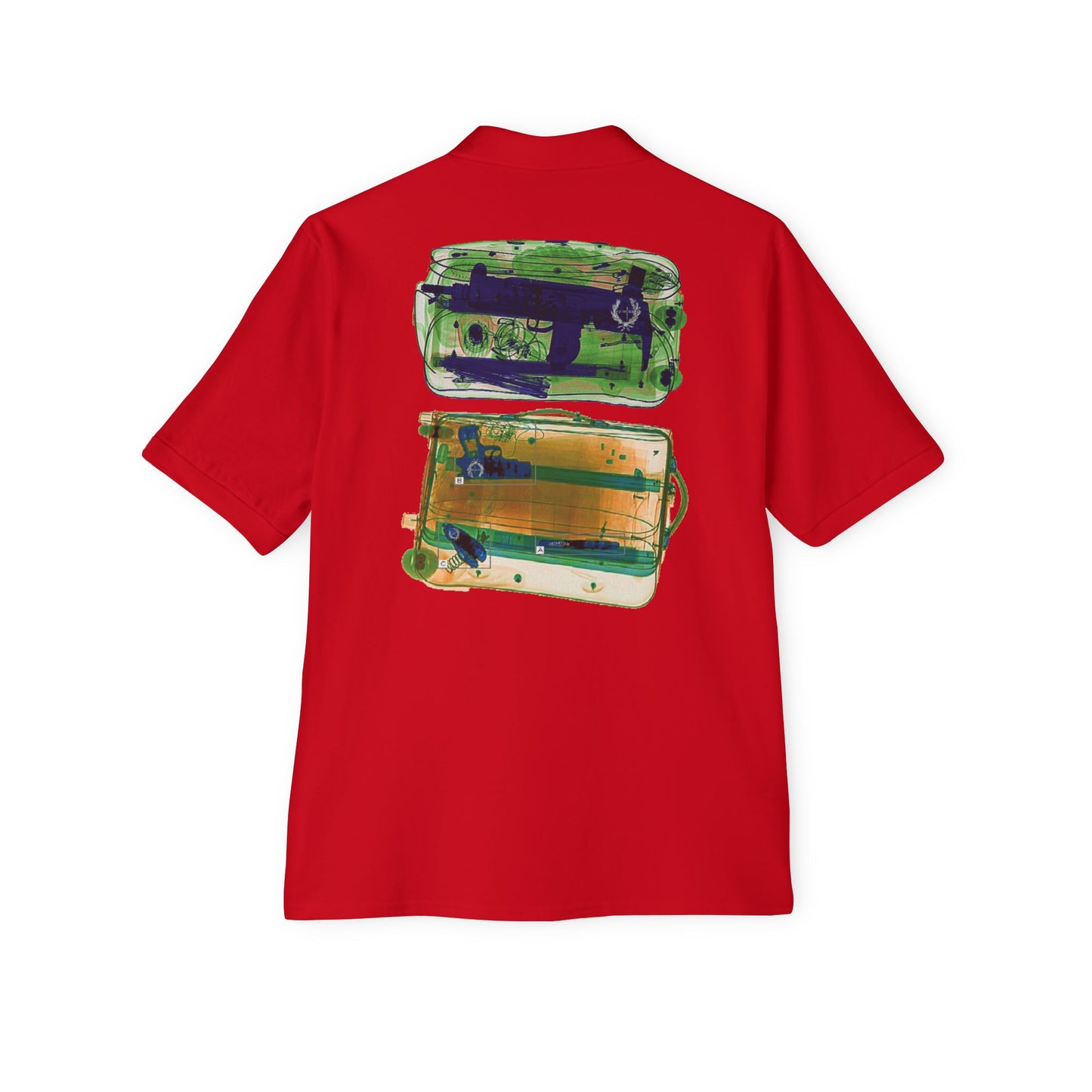 Quartier International X‑Ray Travel Graphic — Men’s Polo
