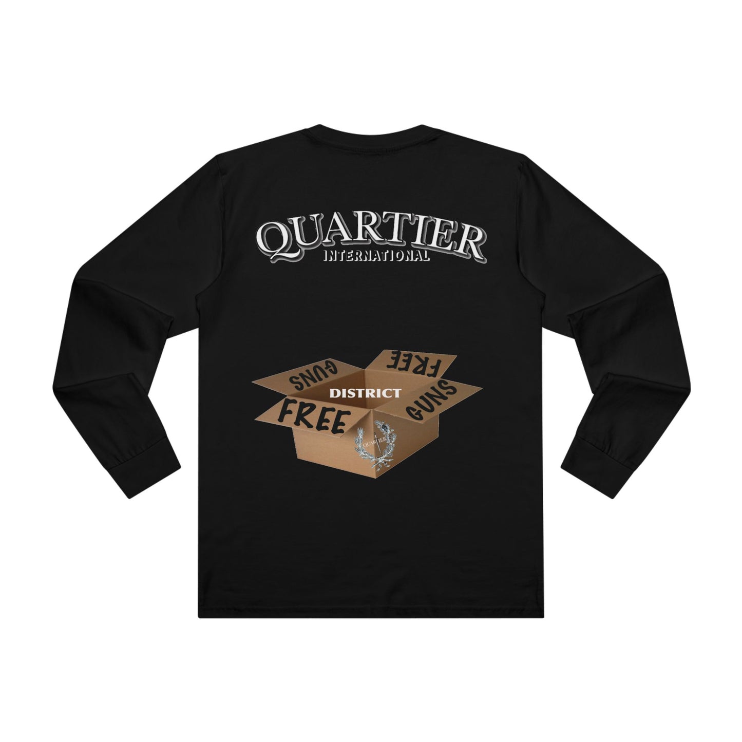 Free Guns 'Quartier x DISTRICT Dropbox' Men's Longsleeve