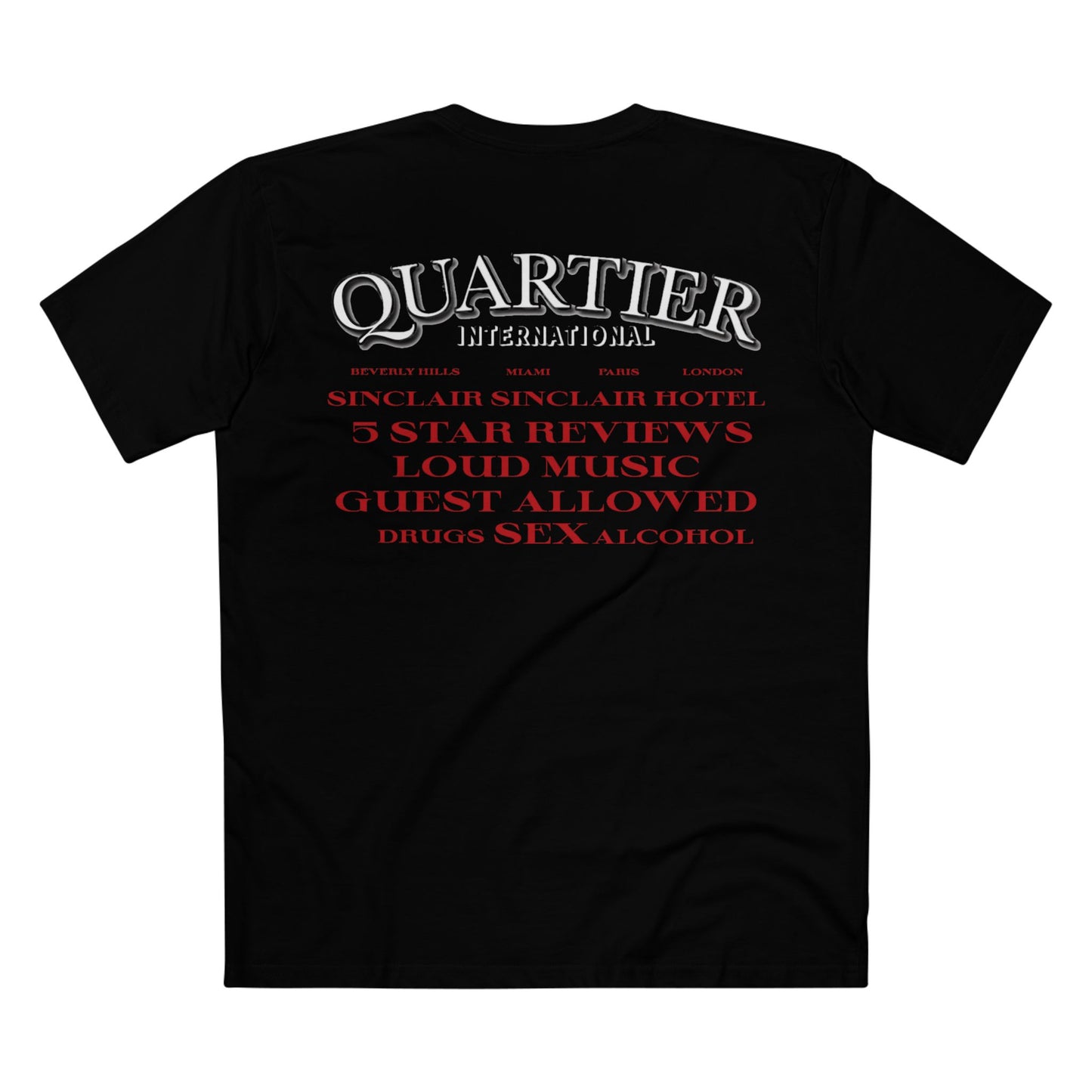 "5 Star Review" Quartier crew