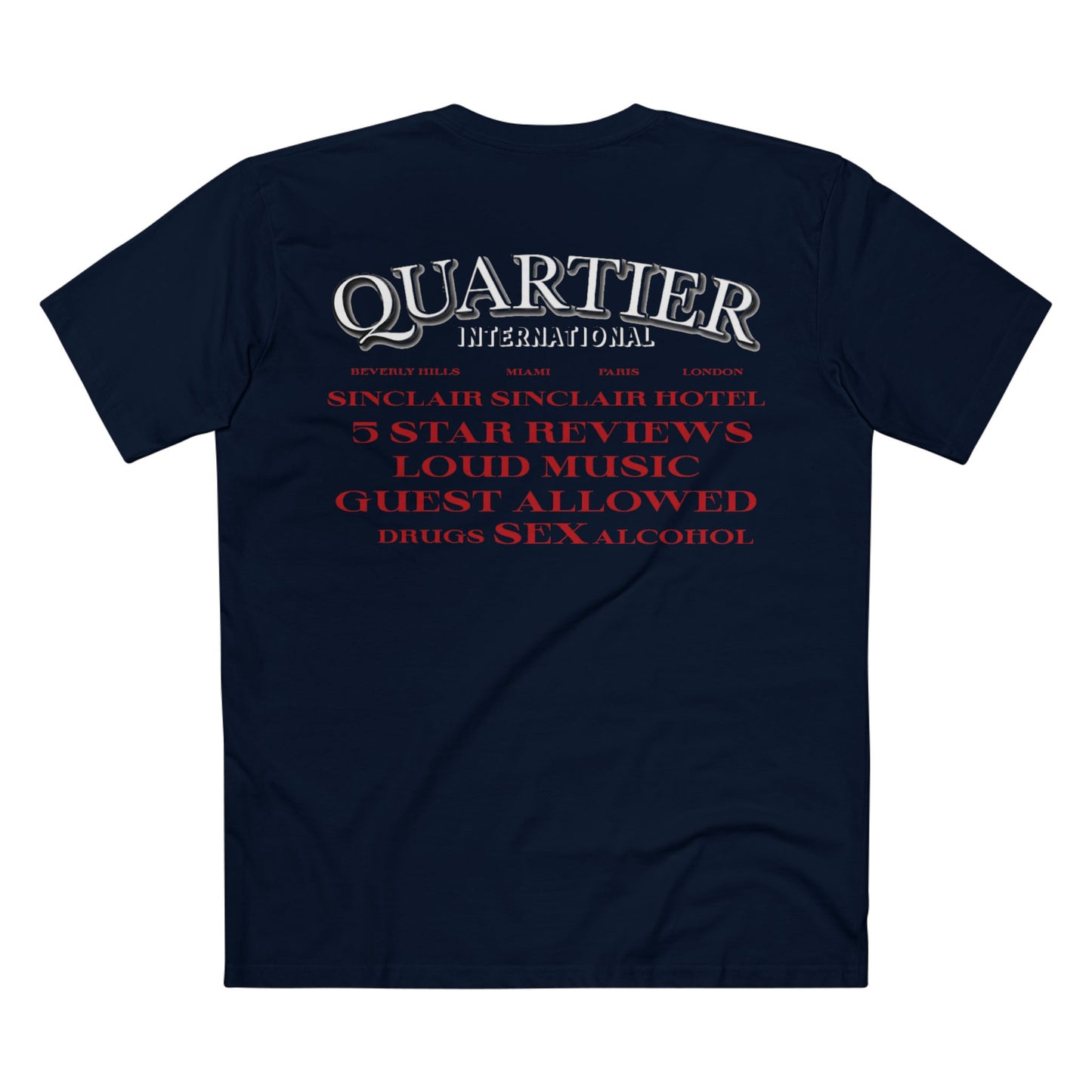 "5 Star Review" Quartier crew