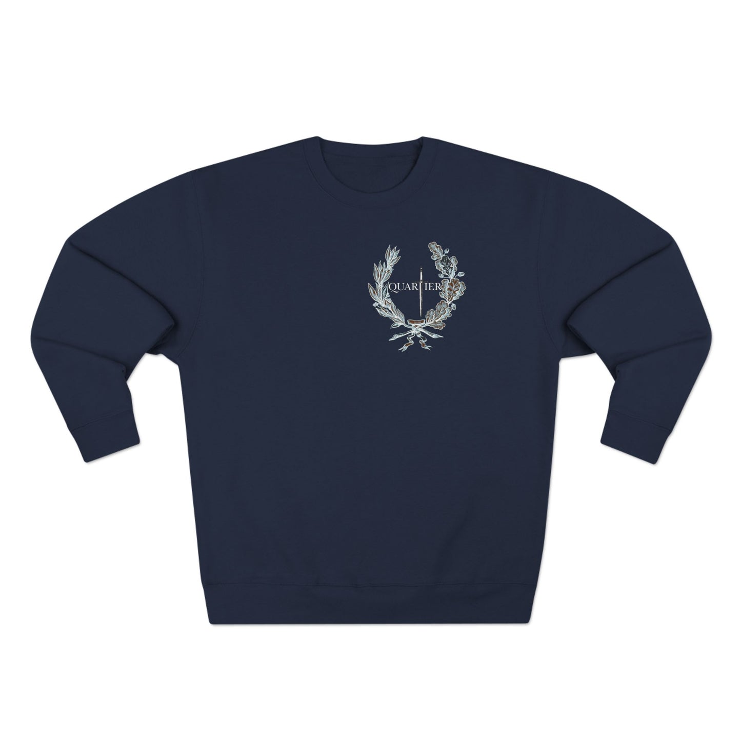 “Quartier Logo” ultra soft Crewneck Sweatshirt