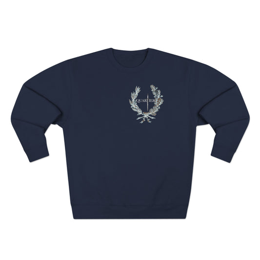 “Quartier Logo” ultra soft Crewneck Sweatshirt