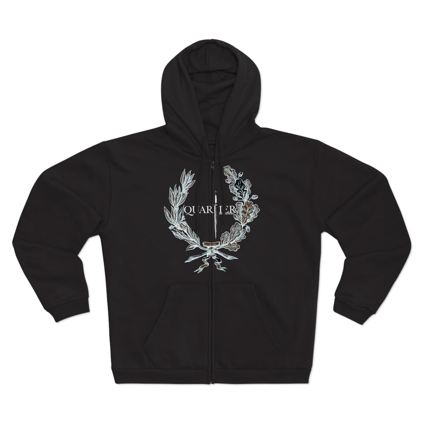 “Quartier Logo” ultra soft zip up