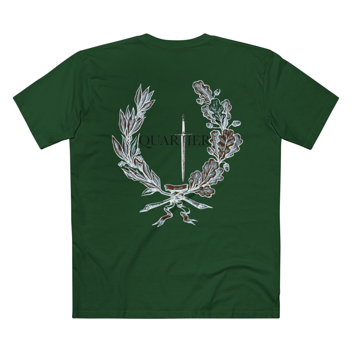 Hear No Evil See No Evil Speak No Evil T-Shirt — Quarter Emblem Graphic Tee