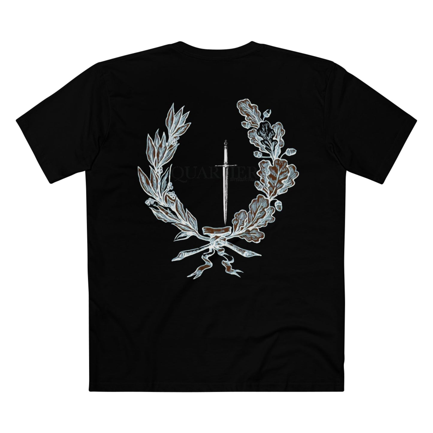 Hear No Evil See No Evil Speak No Evil T-Shirt — Quarter Emblem Graphic Tee