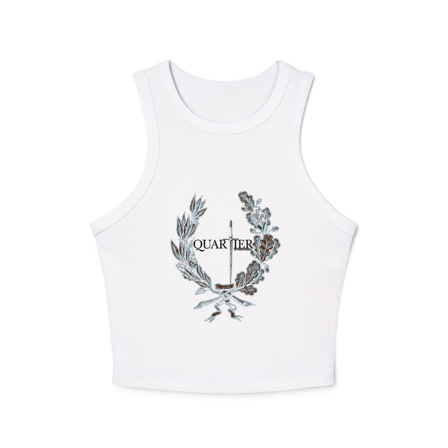 Womens' EMBLEM racer tank