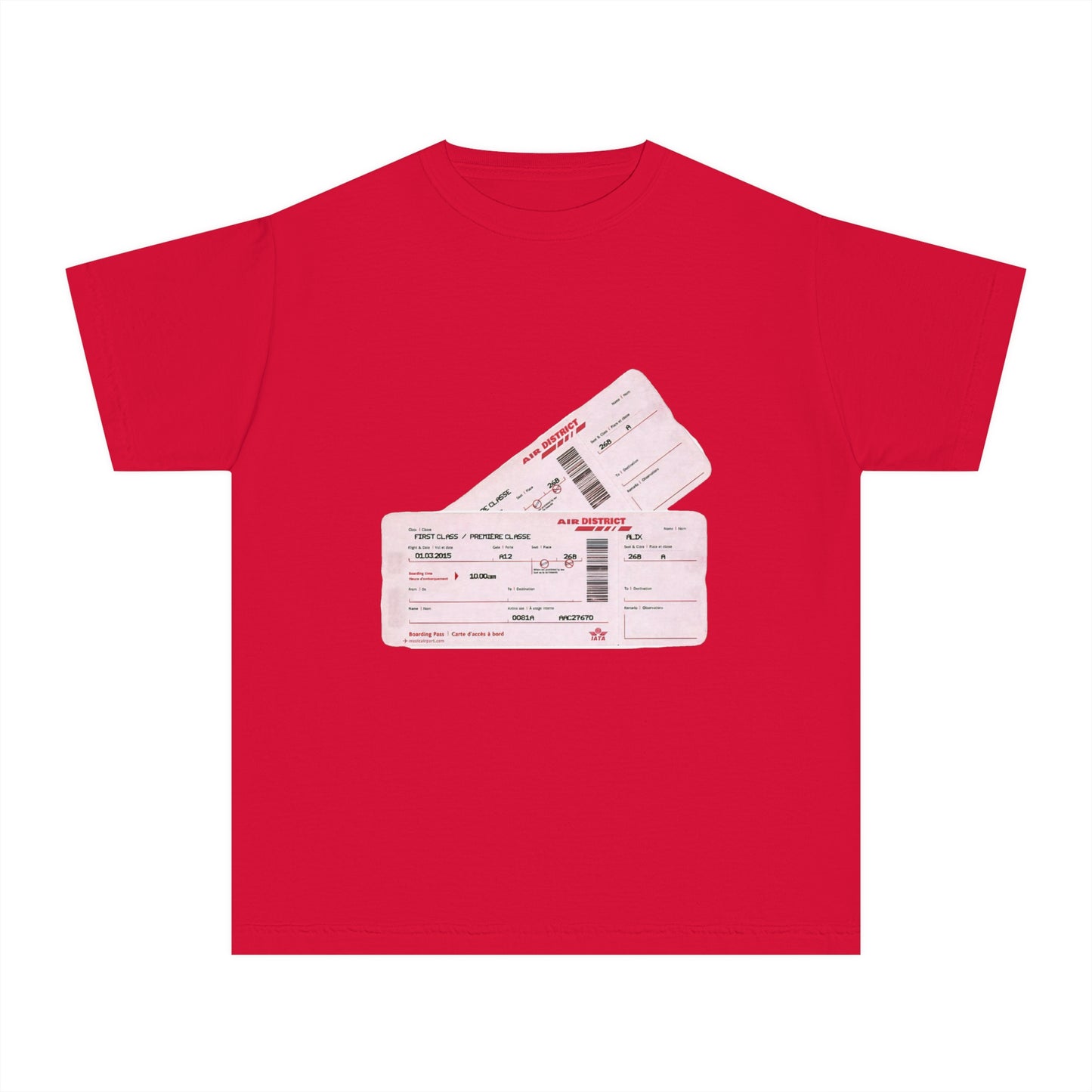 AIR DISTRCT “INTL PASS” youth crew