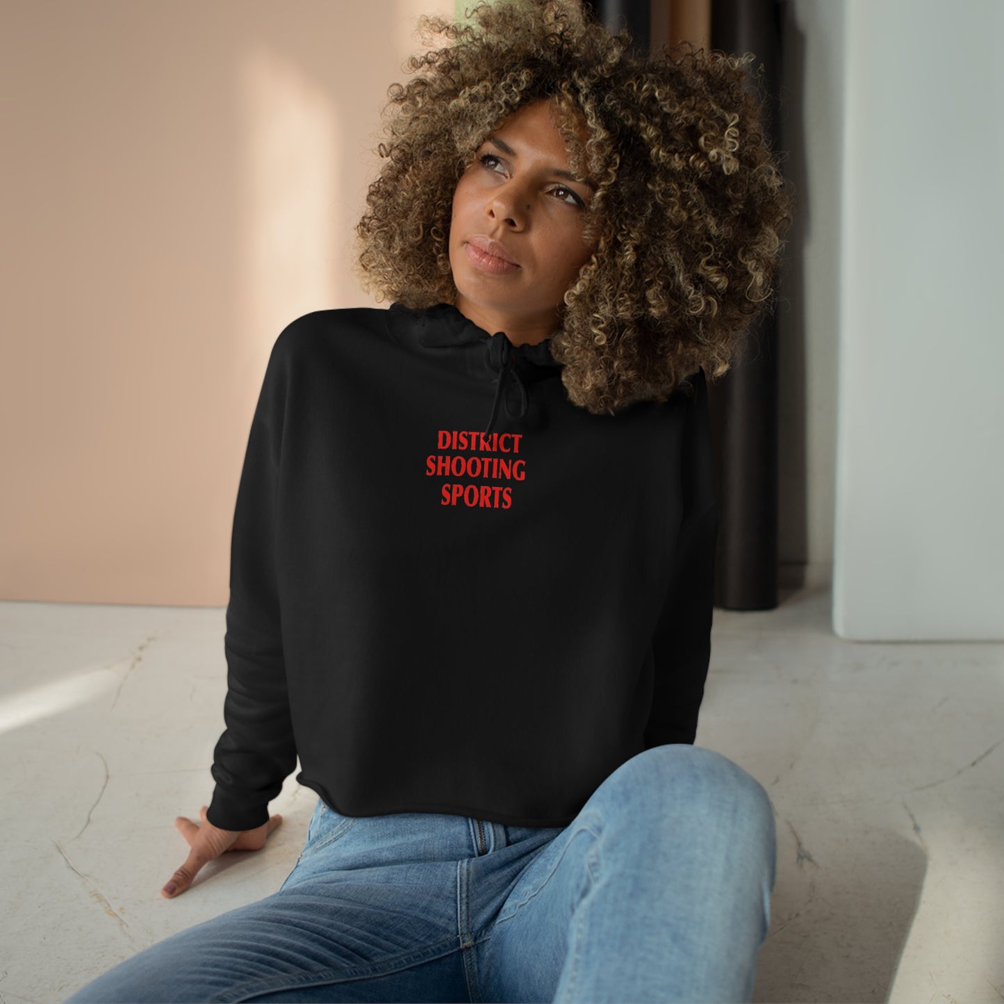 DISTRICT "Shooting Sports" crop pullover