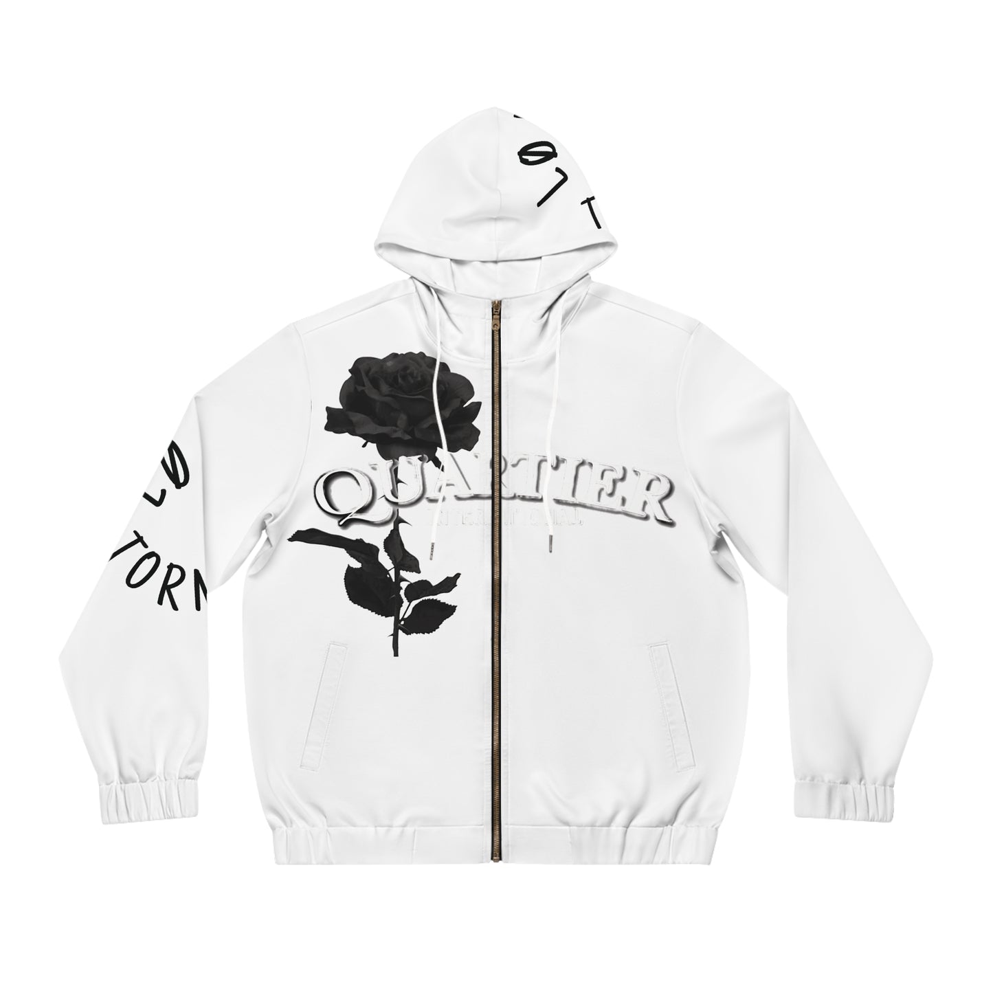 “LOVE TORNADO” heavy zip