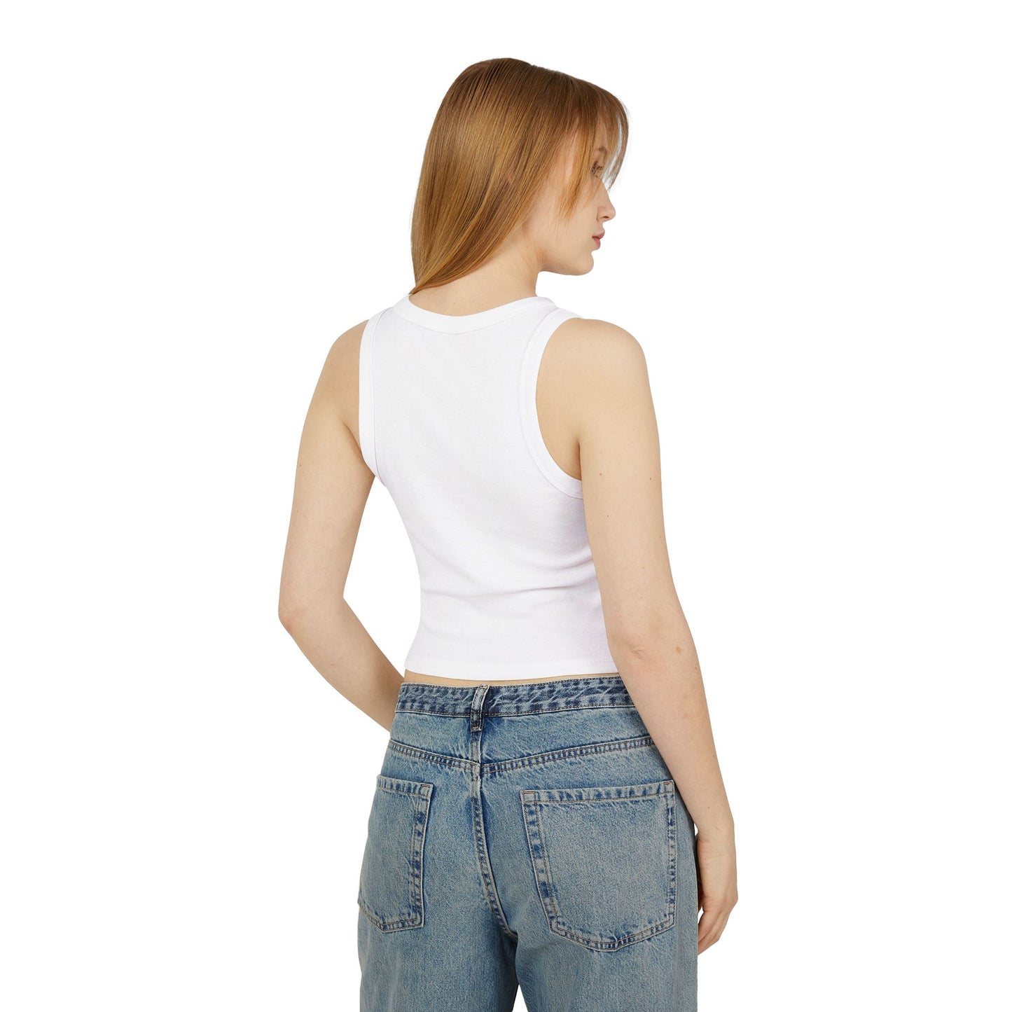 Womens' EMBLEM racer tank