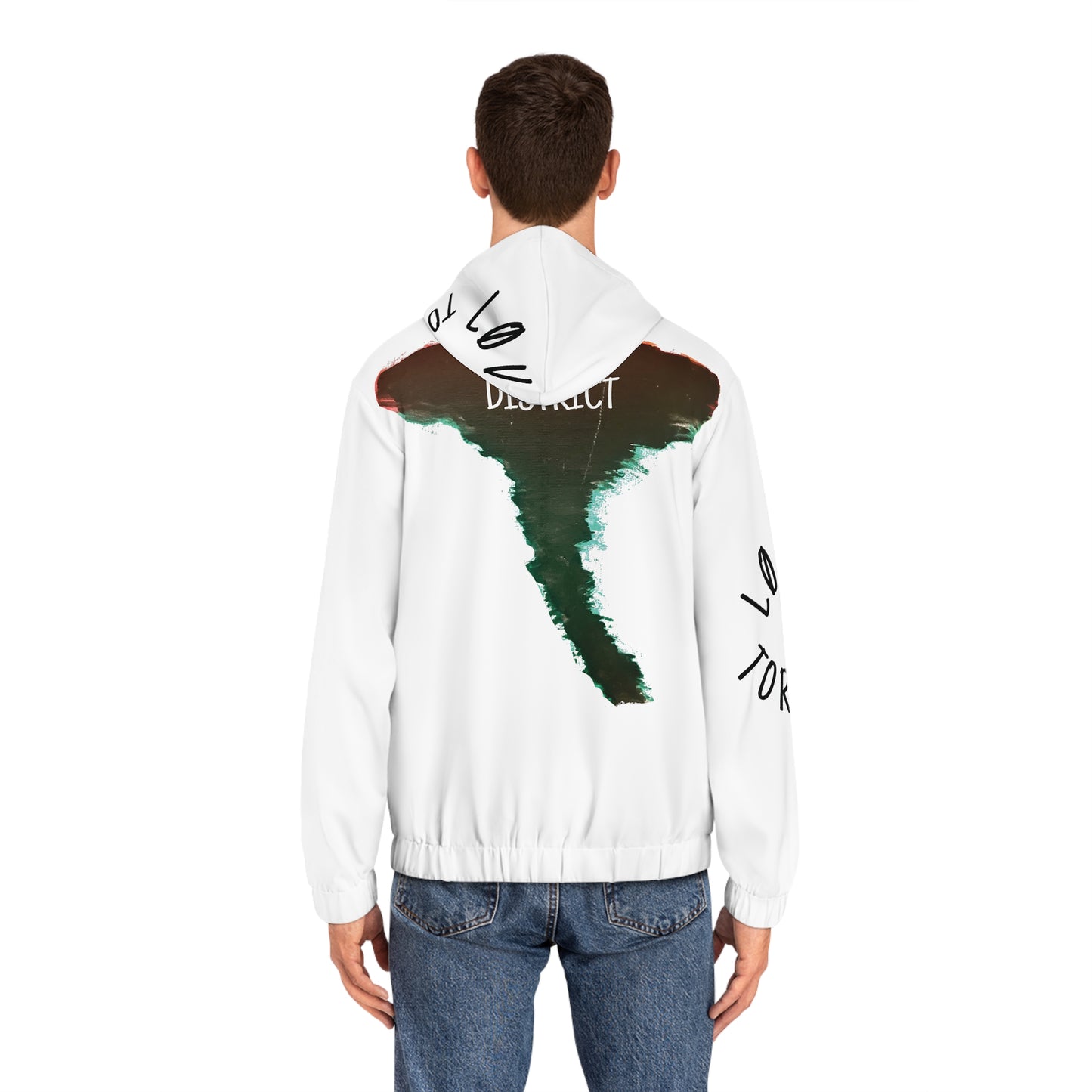 “LOVE TORNADO” heavy zip