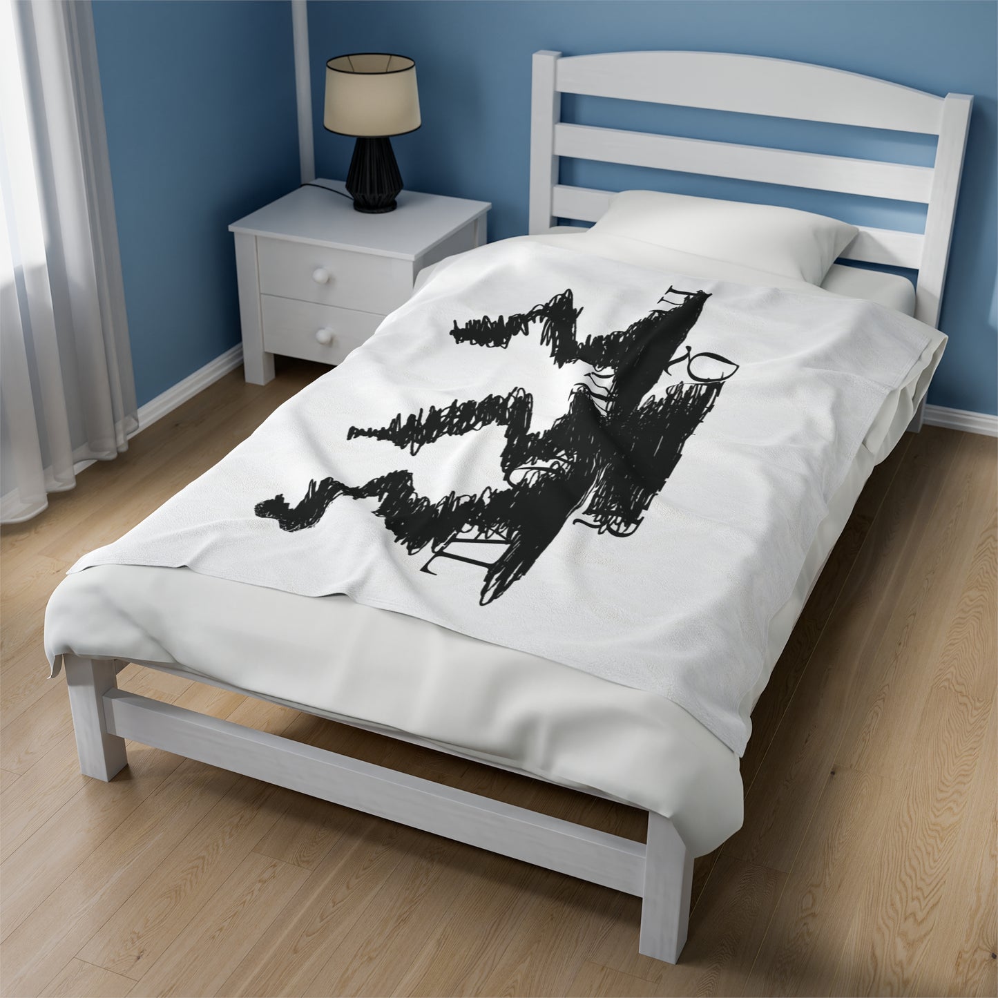 “Tornado Quartier” Plush Blanket