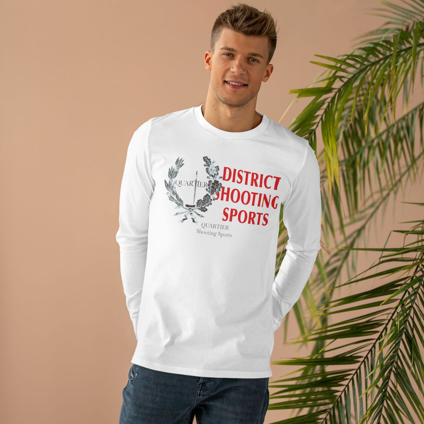Free Guns 'Quartier x DISTRICT Dropbox' Men's Longsleeve