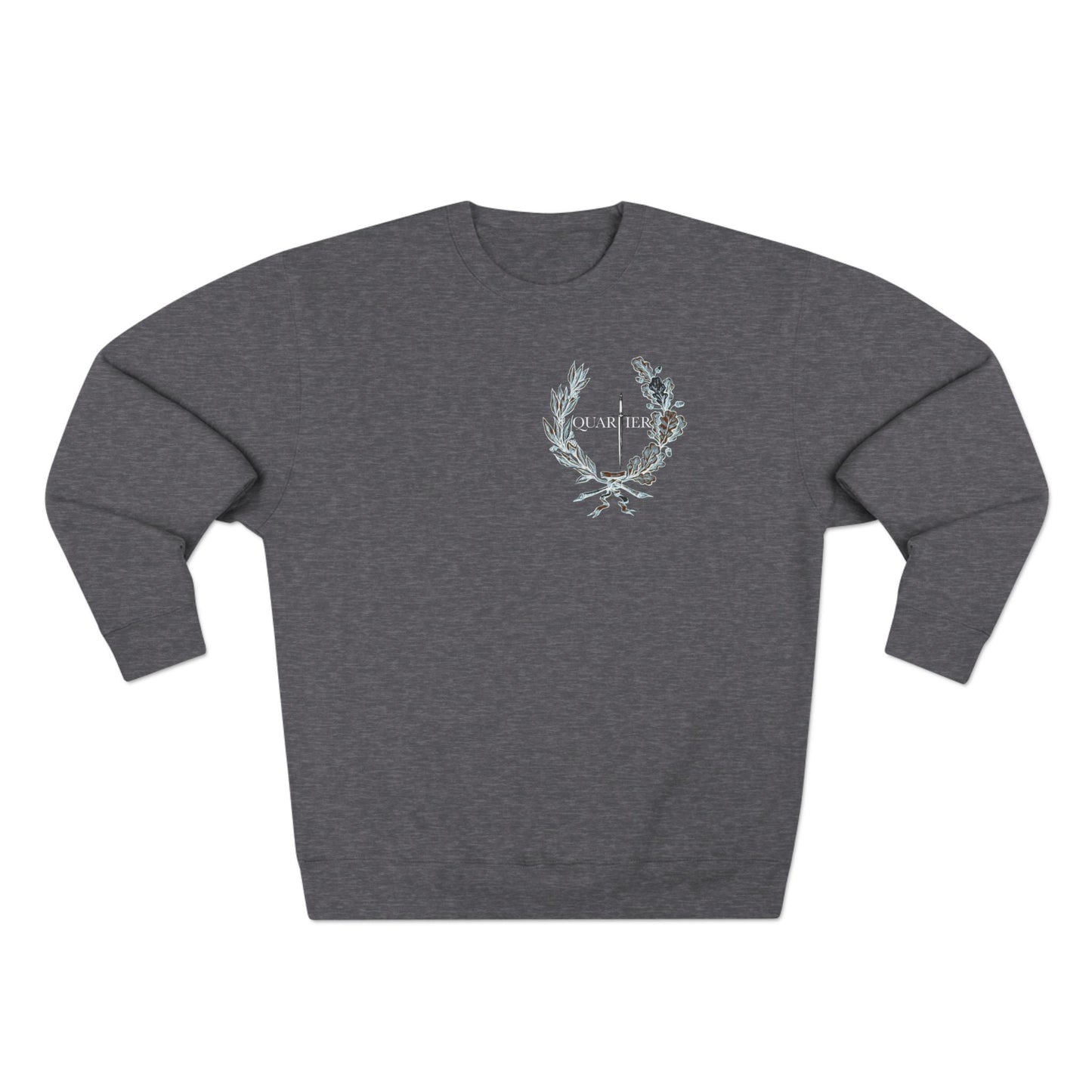 “Quartier Logo” ultra soft Crewneck Sweatshirt