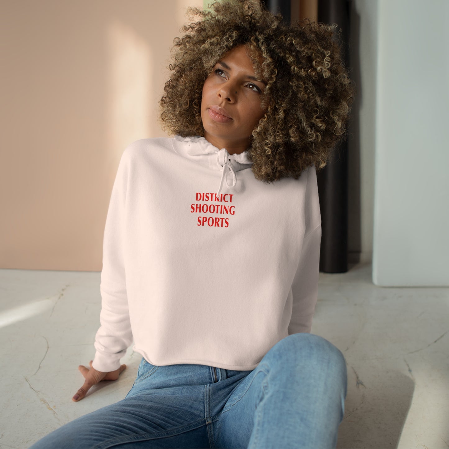 DISTRICT "Shooting Sports" crop pullover