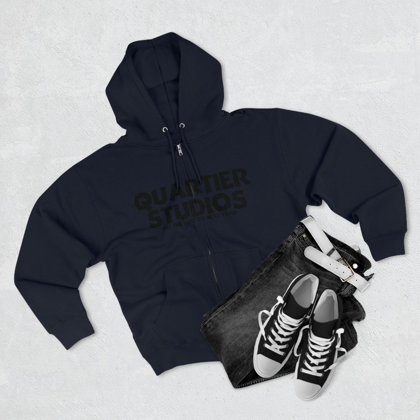 Quartier Studios "MEMBERS" zip up