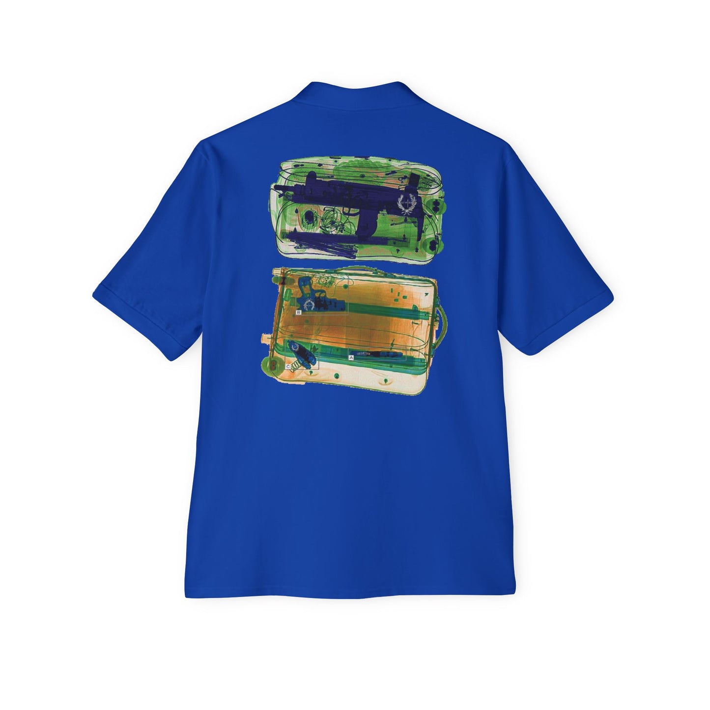 Quartier International X‑Ray Travel Graphic — Men’s Polo