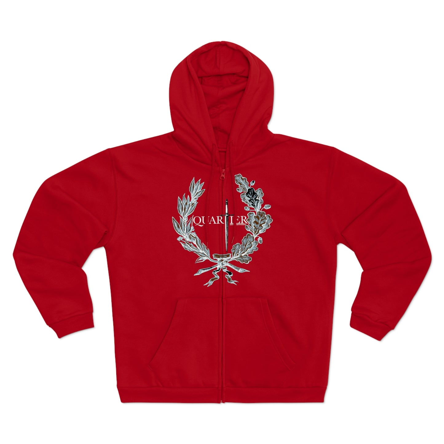 “Quartier Logo” ultra soft zip up