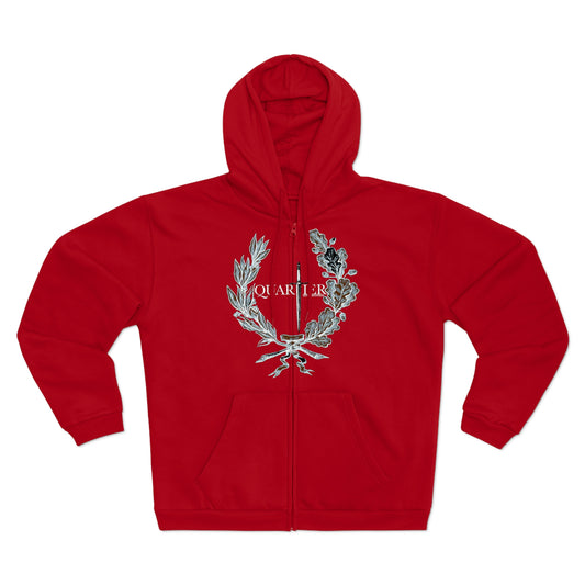 “Quartier Logo” ultra soft zip up