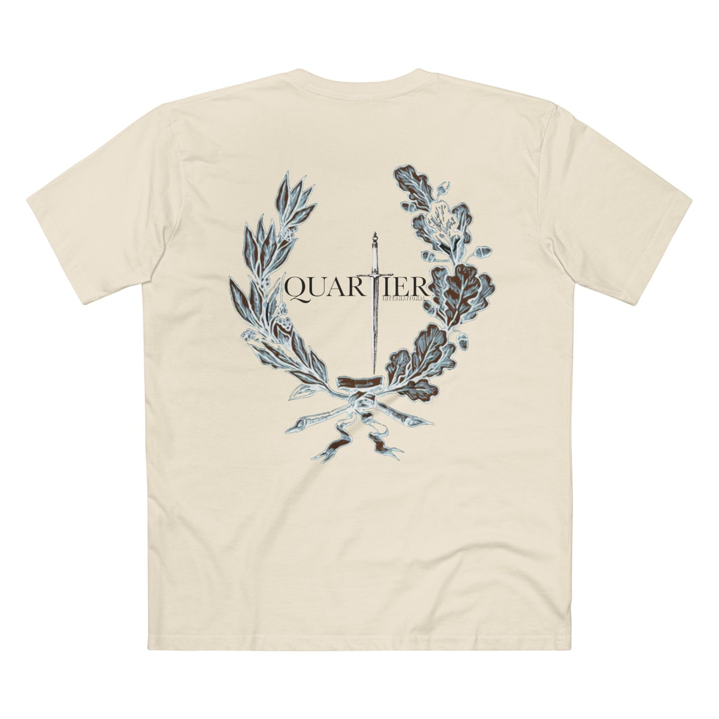 Hear No Evil See No Evil Speak No Evil T-Shirt — Quarter Emblem Graphic Tee