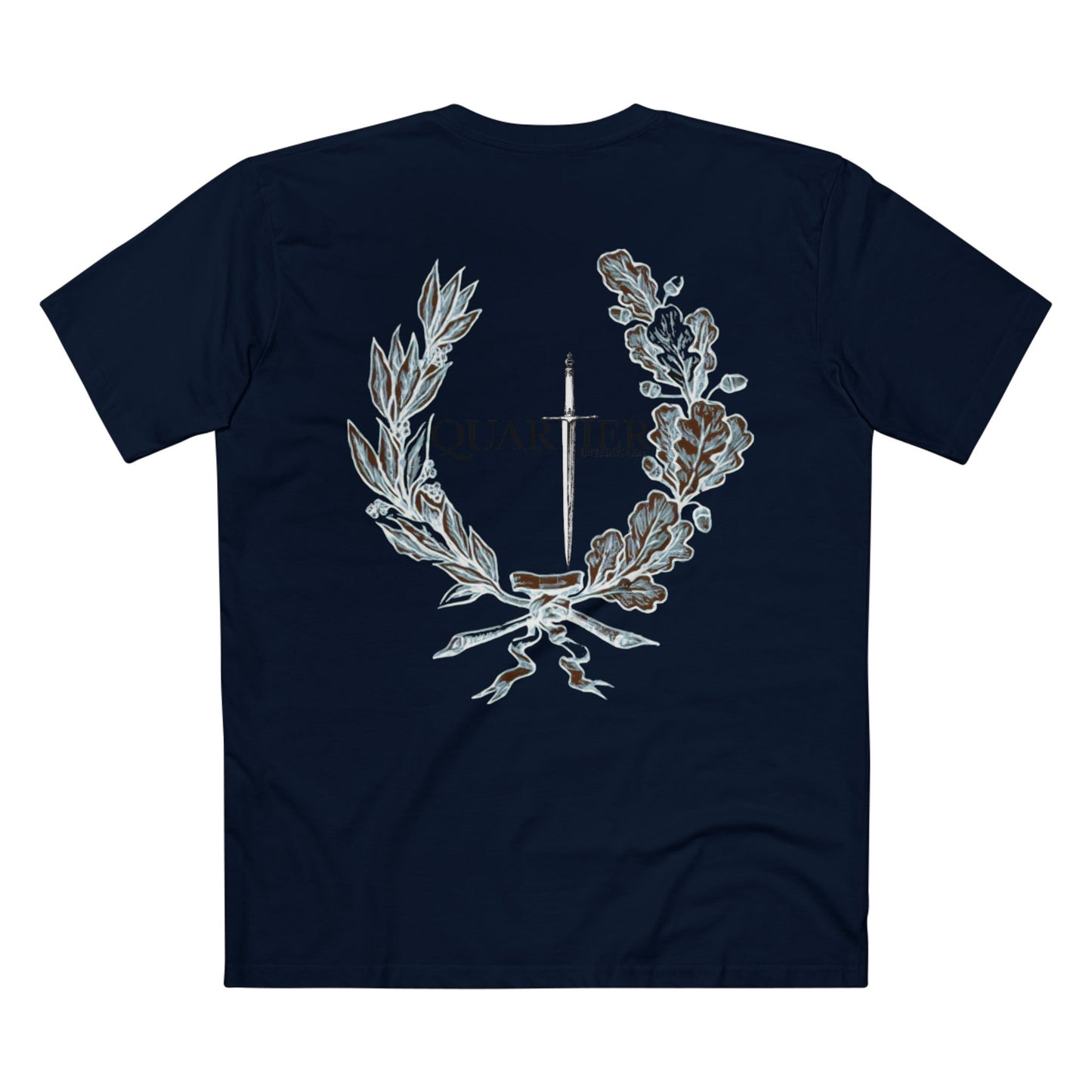 Hear No Evil See No Evil Speak No Evil T-Shirt — Quarter Emblem Graphic Tee