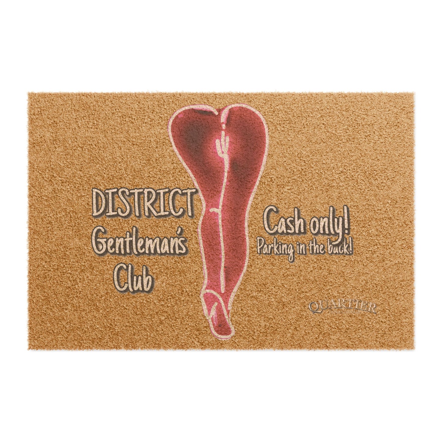 Gentlemen Club Welcome Mat