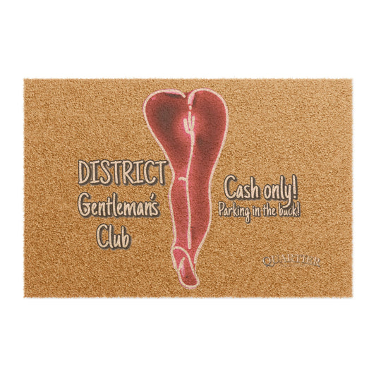 Gentlemen Club Welcome Mat