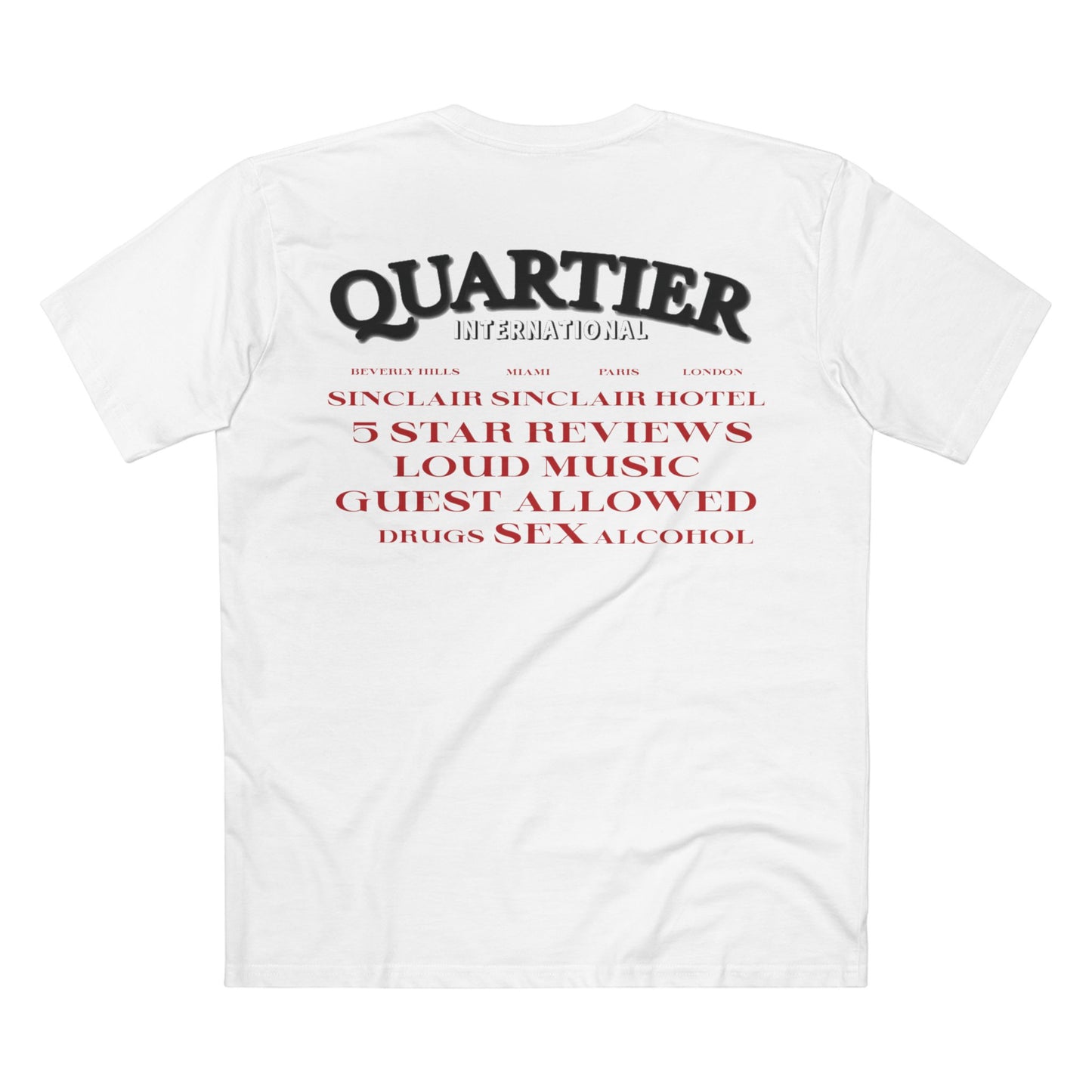 "5 Star Review" Quartier crew