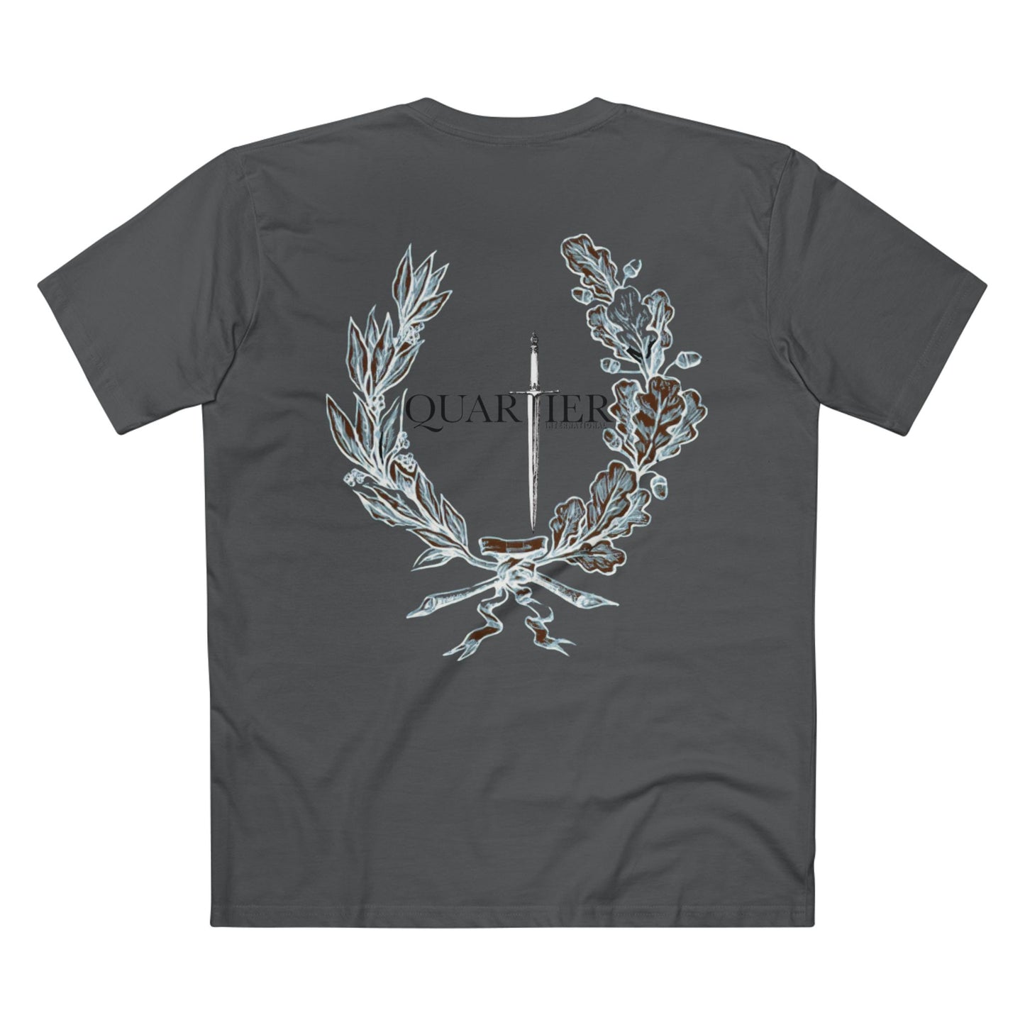 Hear No Evil See No Evil Speak No Evil T-Shirt — Quarter Emblem Graphic Tee