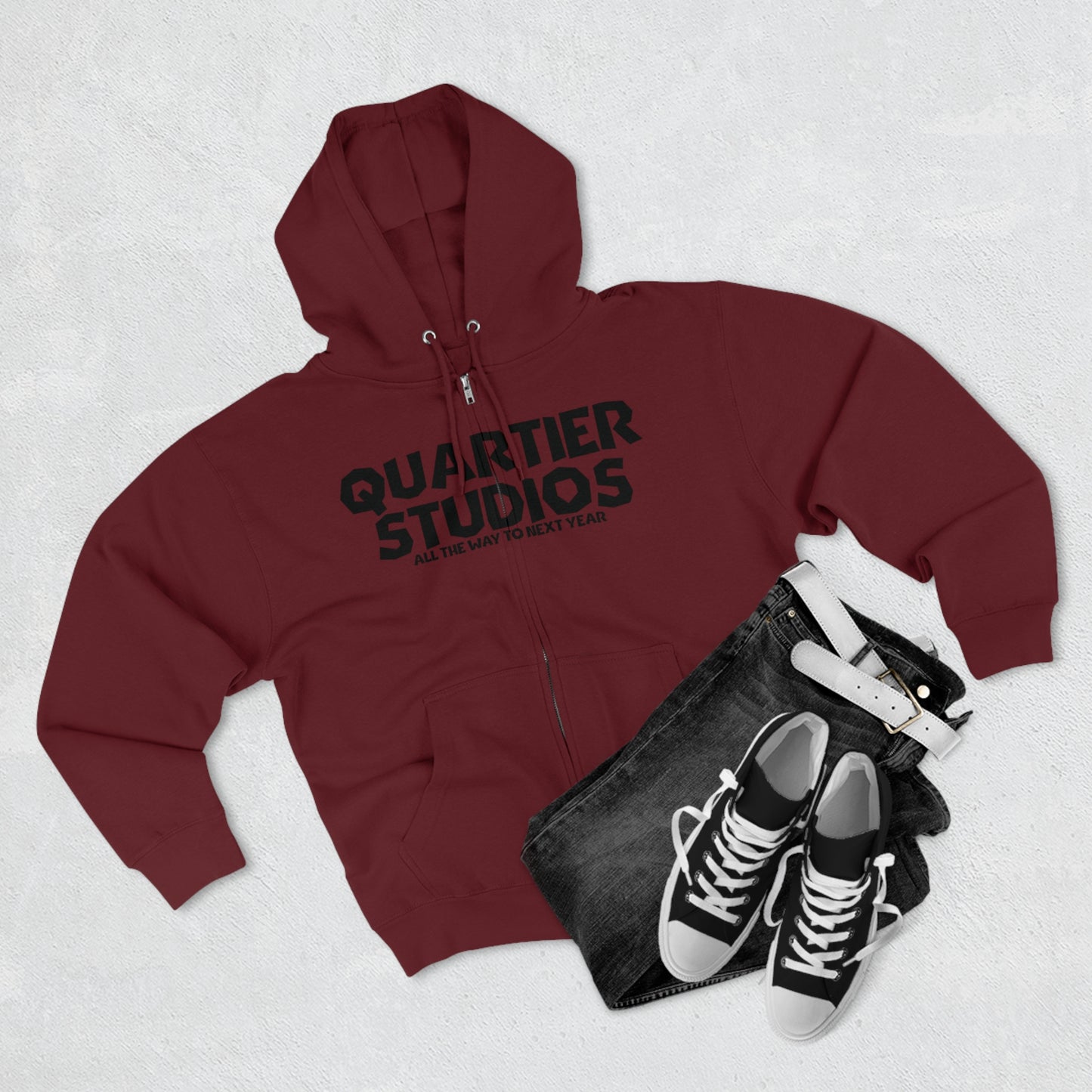 Quartier Studios "MEMBERS" zip up
